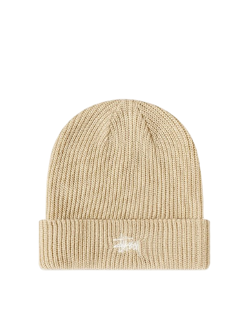 STUSSY STOCK CUFF BEANIE SAND