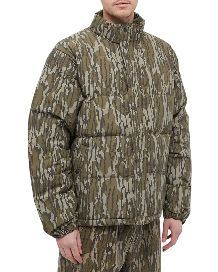 STUSSY MOSSY OAK DOWN PUFFER JACKET CAMO