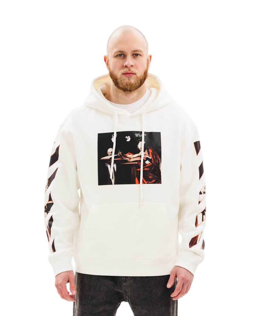 OFF WHITE Caravaggio Hoodie White