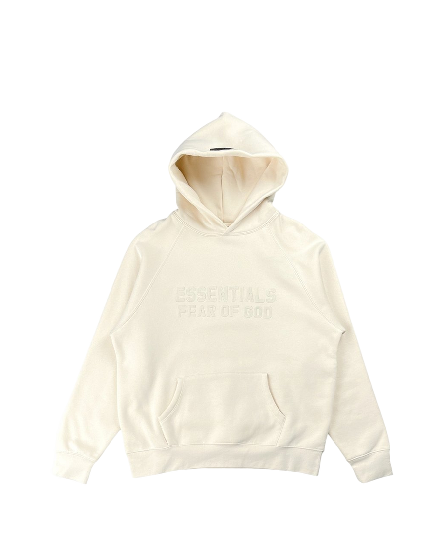 Fear Of God Essentials Hoodie Egg Shell
