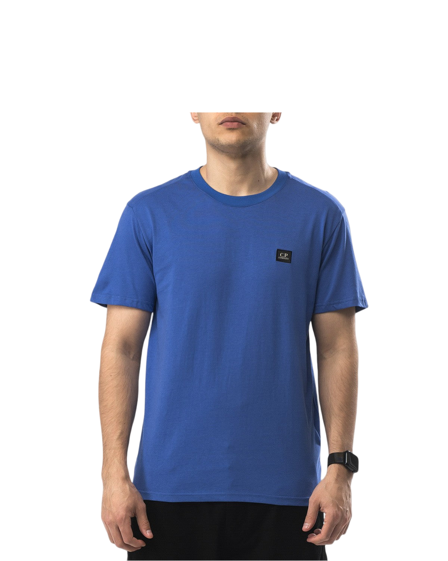 C.P. COMPANY Jersey Small Label T-shirt Blue