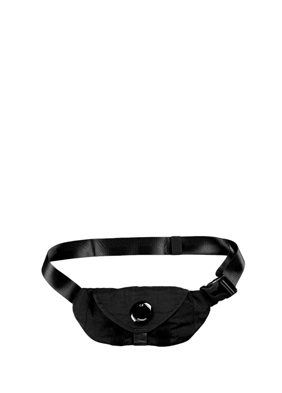 C.P. Company Nylon B. Crossbody Lens Mini Pack Black