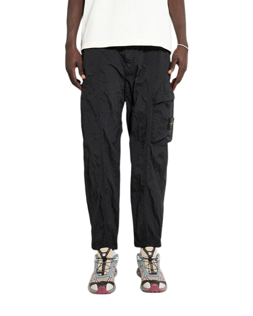 25FW Nylon Metal Econyl Cargo Pants Black SI0318-BK