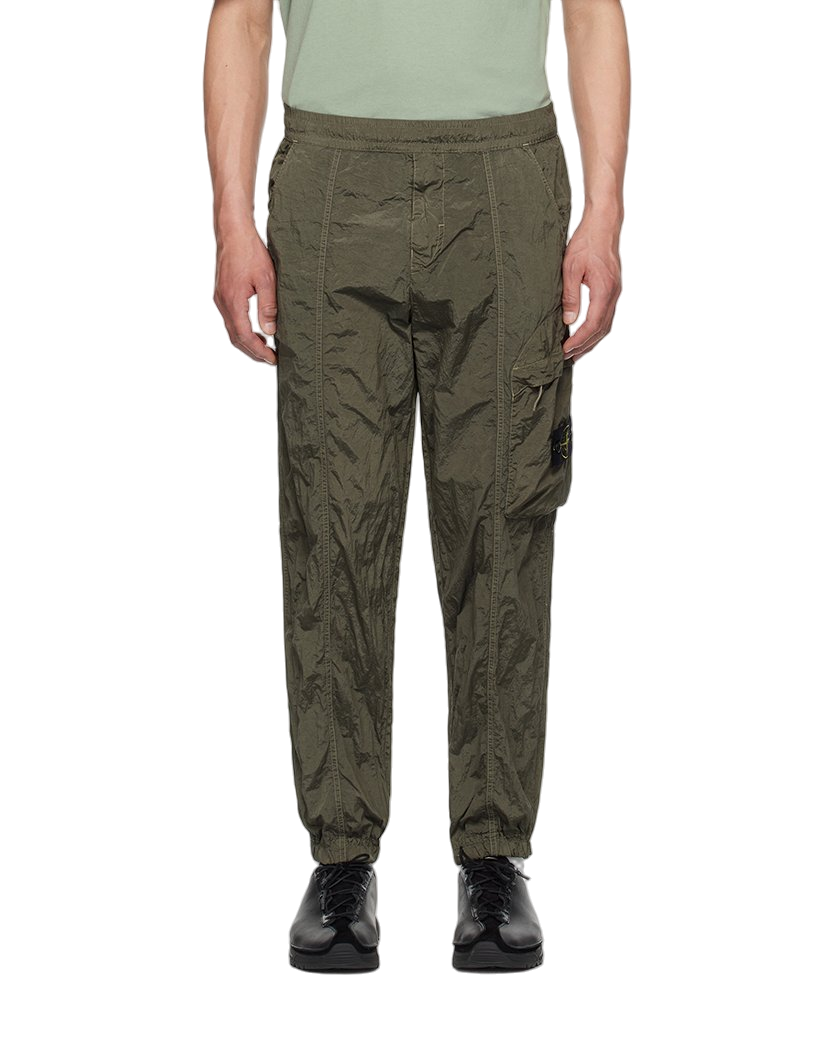 25FW Nylon Metal Econyl Cargo Pants Military Green SI0318-MGN
