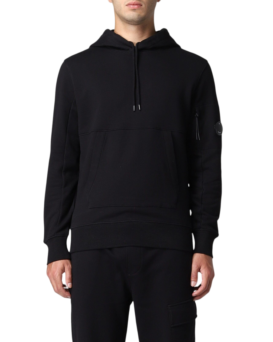 C.P. Company Hoodie With Lens Black