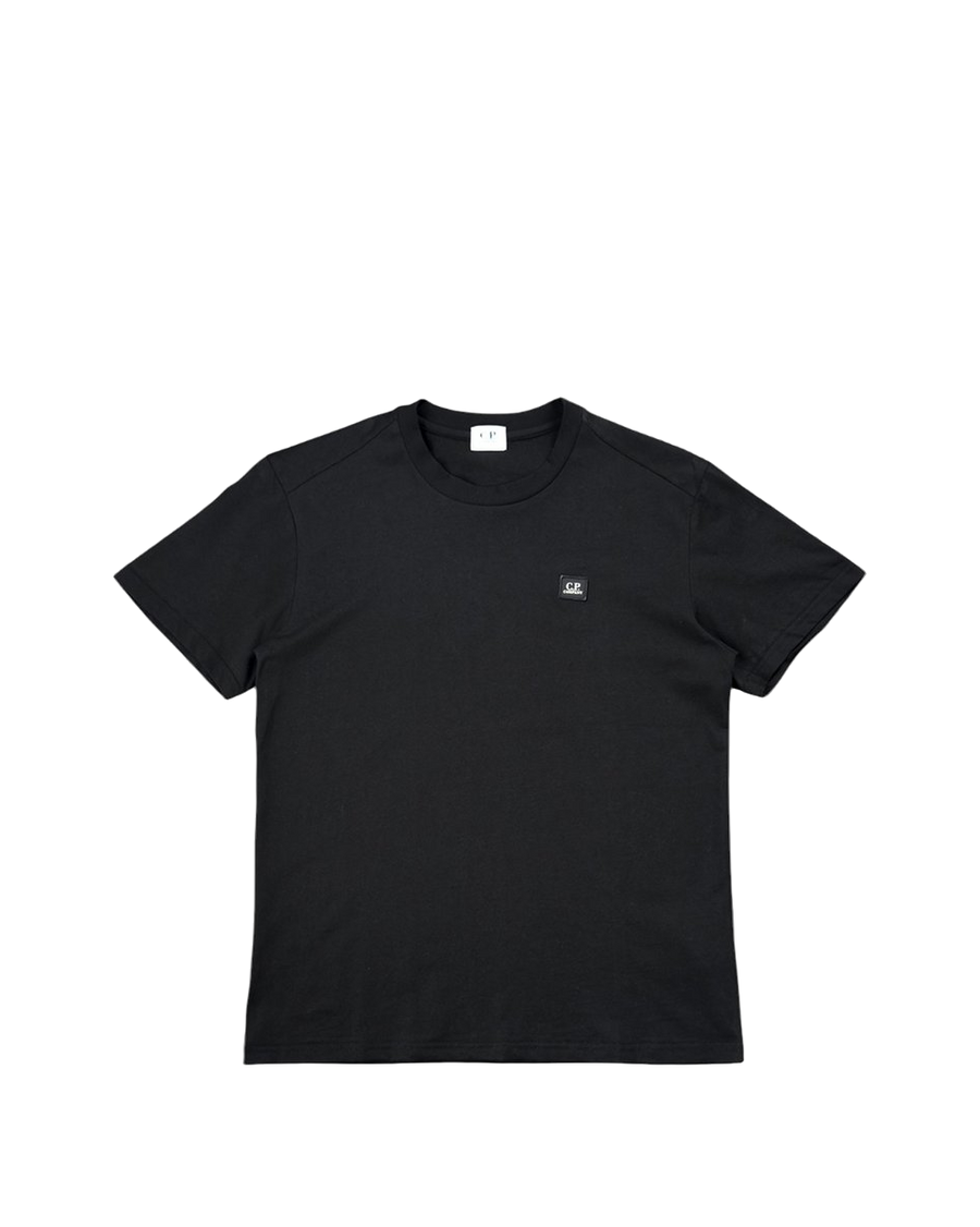 C.P. COMPANY Jersey Small Label T-shirt Black