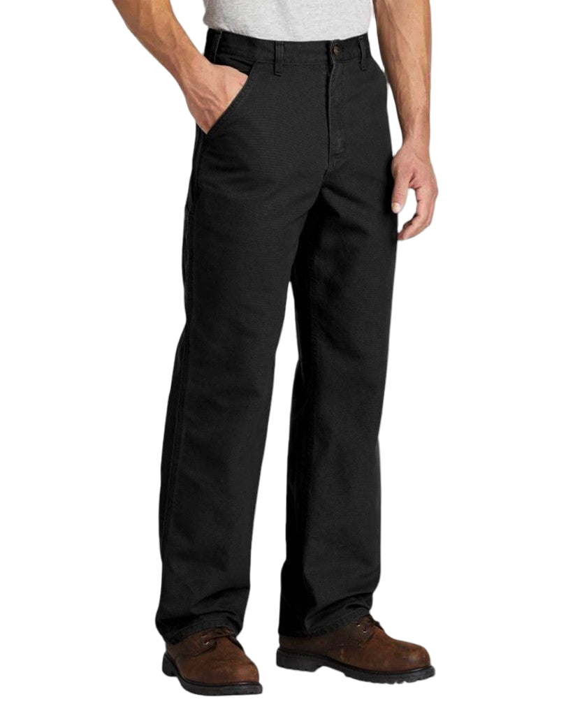 Carhartt WIP B11 Washed Duck Work Dungaree Black