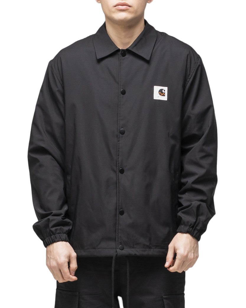 Carhartt WIP Script Coach Jacket Black