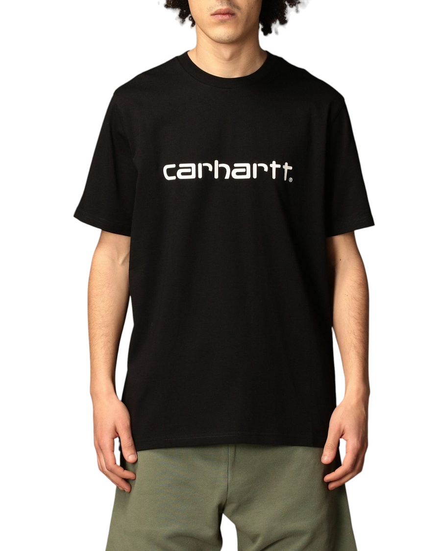 Carhartt WIP Script T-shirt Black