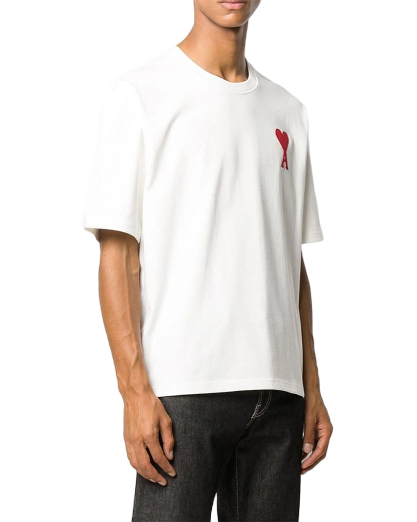 AMI Paris Ami de Coeur T-Shirt White