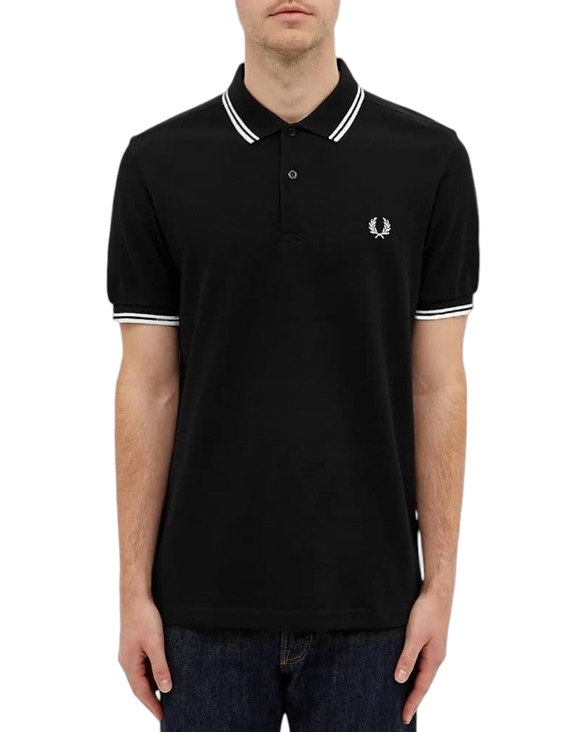 FRED PERRY SLIM FIT TWIN TIPPED POLO