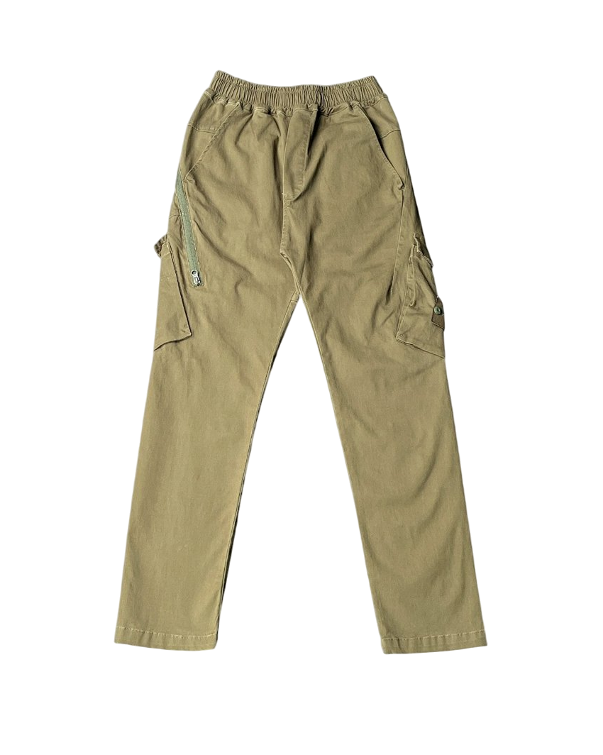 310F2 Ghost Piece Cargo Pants Khaki SI0132-KH