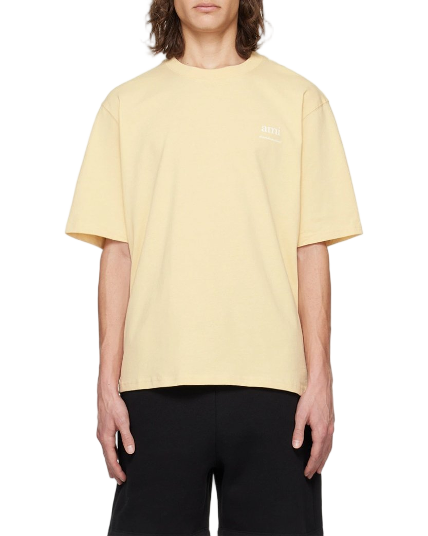 AMI Paris Alexandre Mattiussi T-shirt Yellow