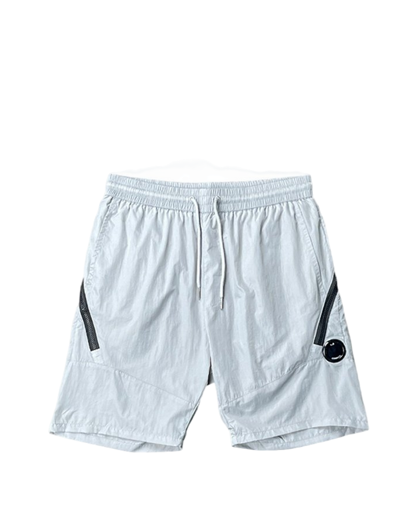 C.P. COMPANY Chrome Lens Pocket Shorts Grey