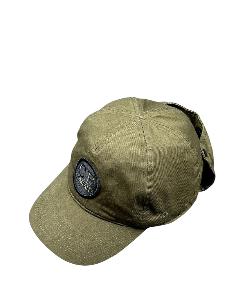C.P. Company Google Baseball Camp Cap Olive