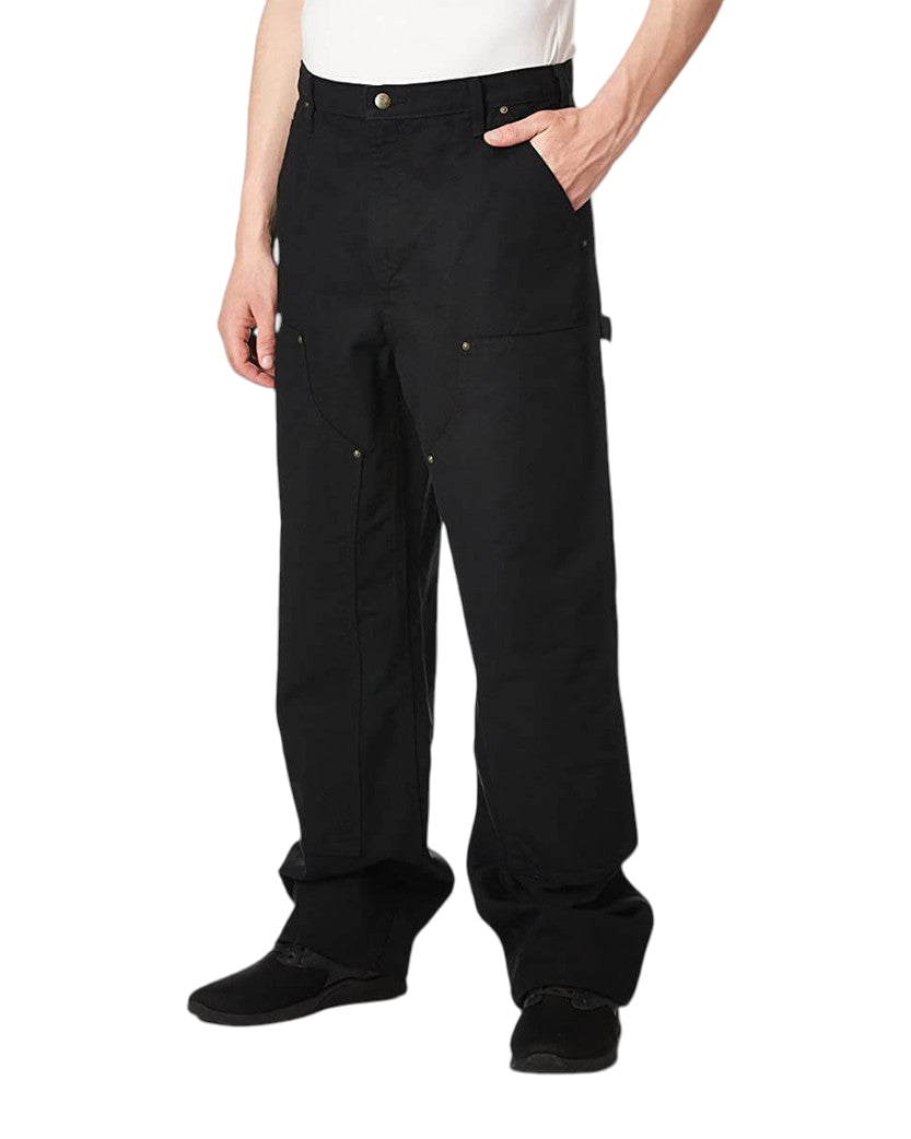 Carhartt WIP B136 Carhartt Double Front Dungarees Black