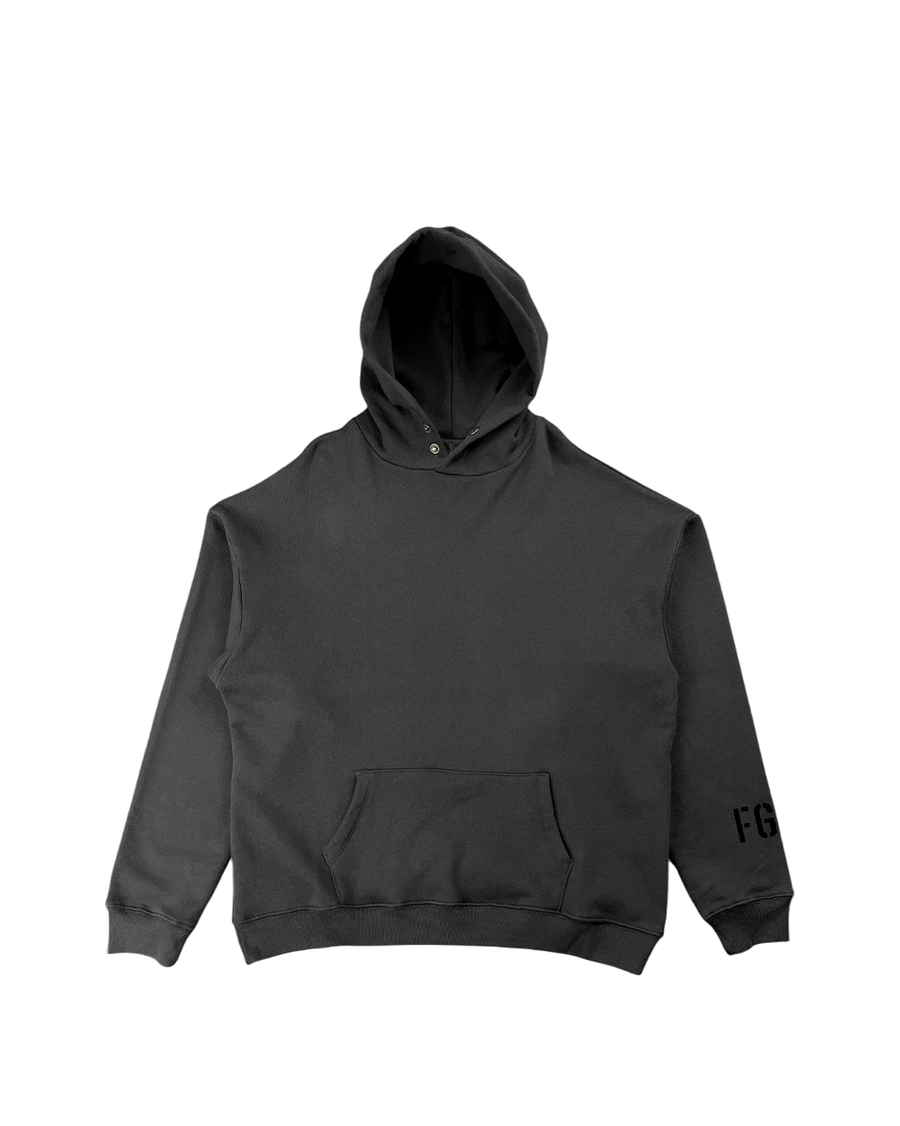 Fear Of God "FG" Vintage Sleeve Hoodie Black