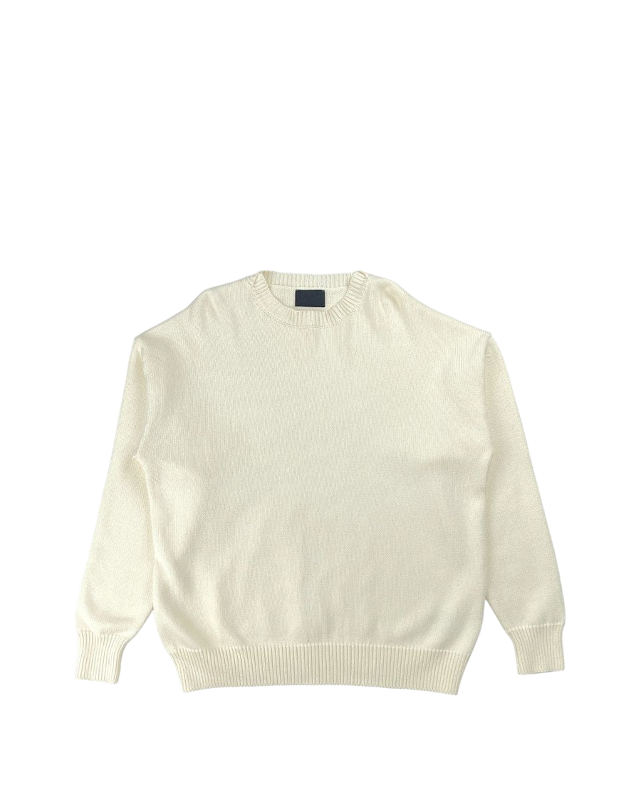 Fear Of God Overlapped Sweater White