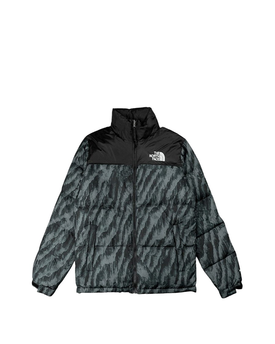 The North Face 1996 Nuptse Jacket Multi Printed Balsam Grey