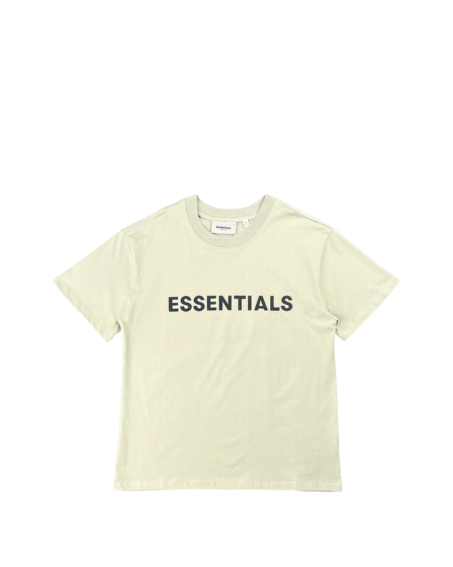 Fear Of God Essentials Front Logo T-Shirt Taupe