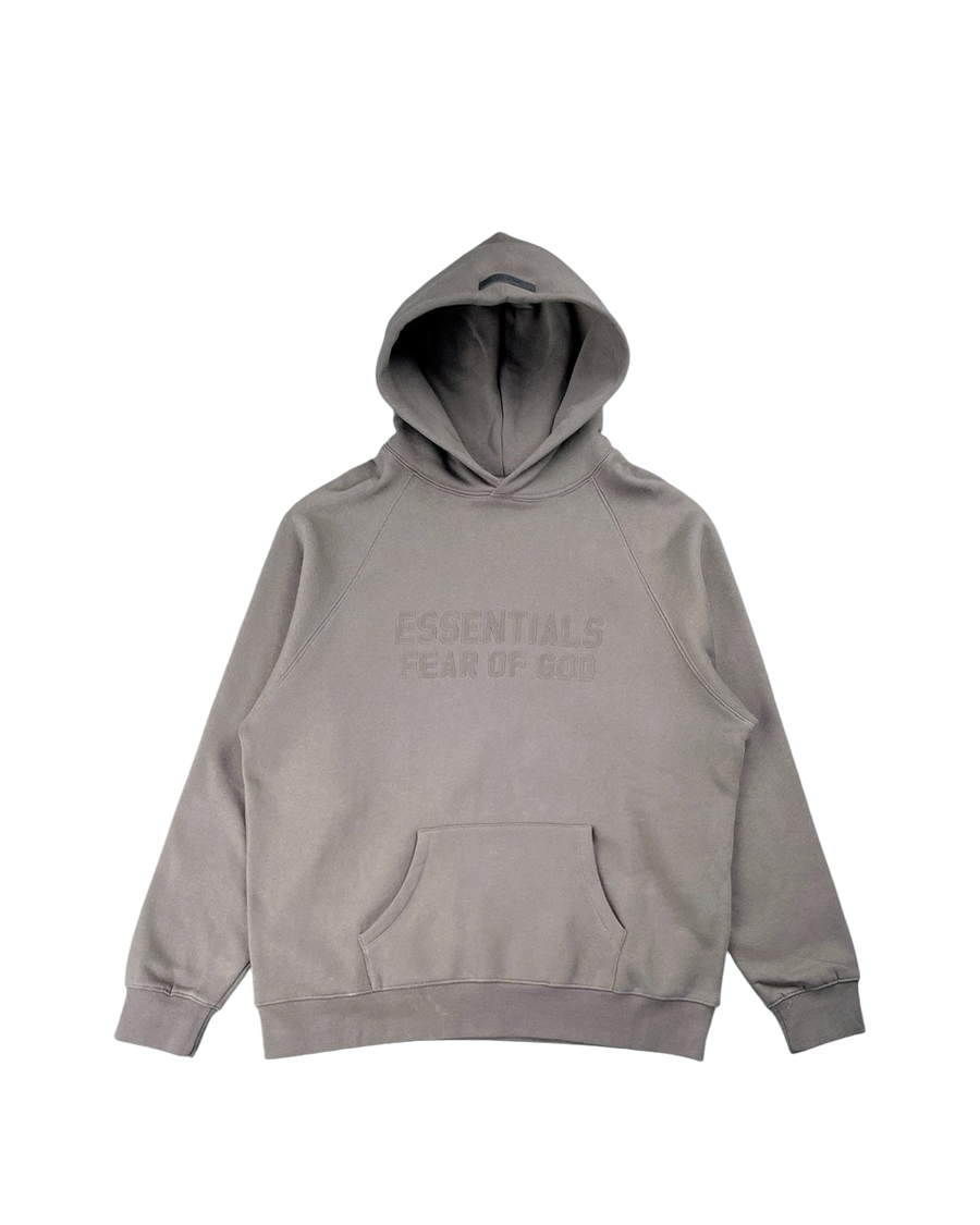 Fear Of God Essentials Hoodie Wood