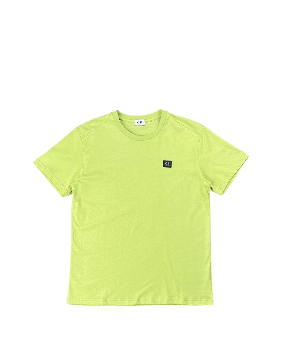 C.P. COMPANY Jersey Small Label T-shirt Green