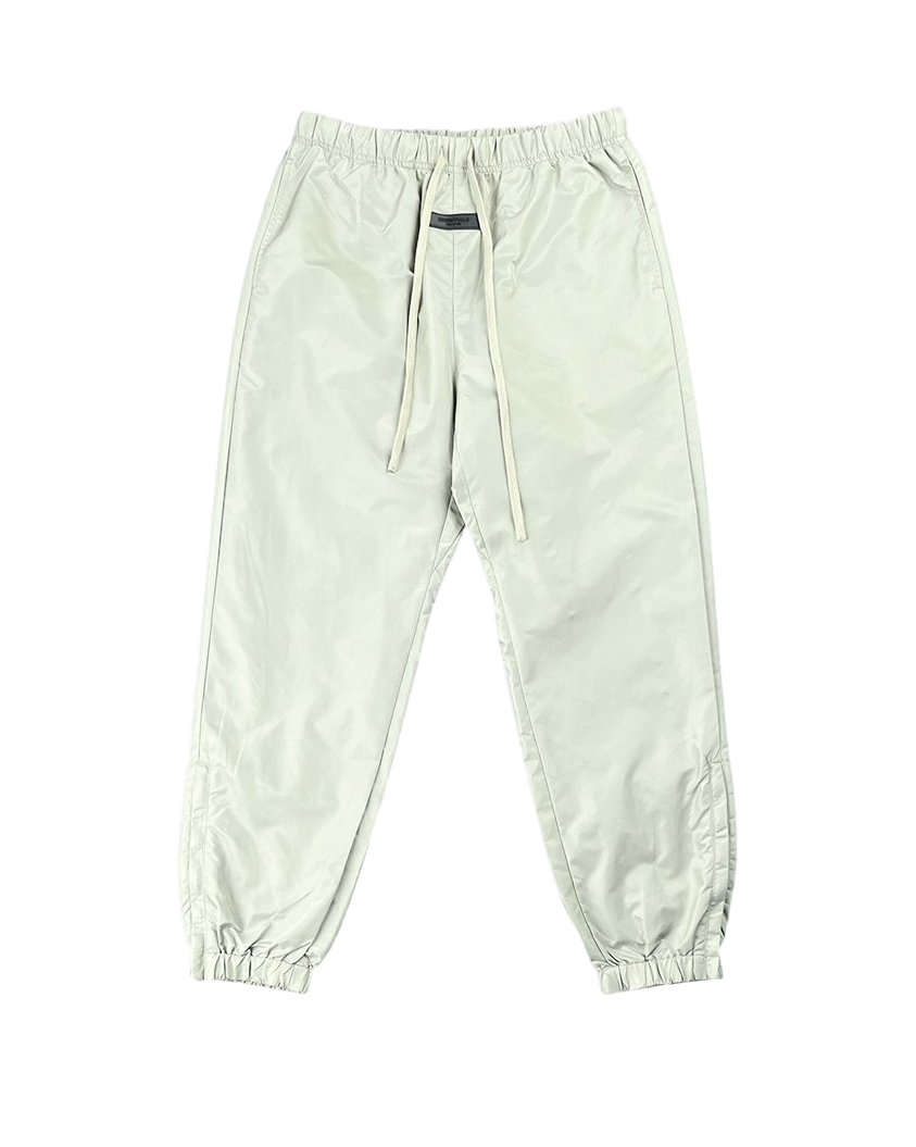 Fear Of God Essentials Nylon Track Pants With Logo Green