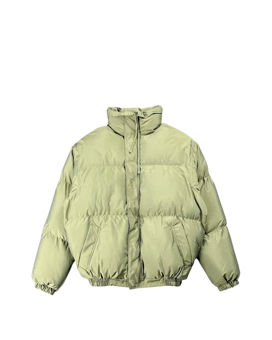 Fear Of God Essentials Puffer Jacket Green