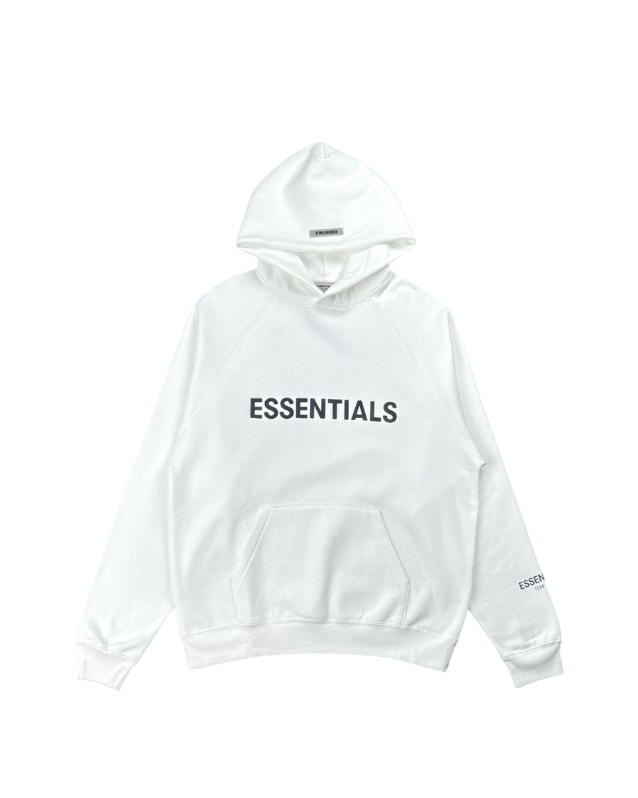 Fear Of God Essentials Pullover Hoodie White