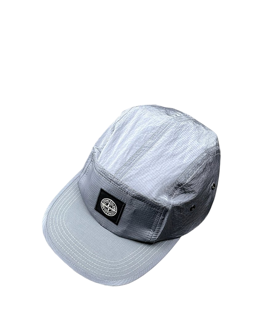 99069 Nylon Metal 5-Panel Cap Grey SI0169-GY