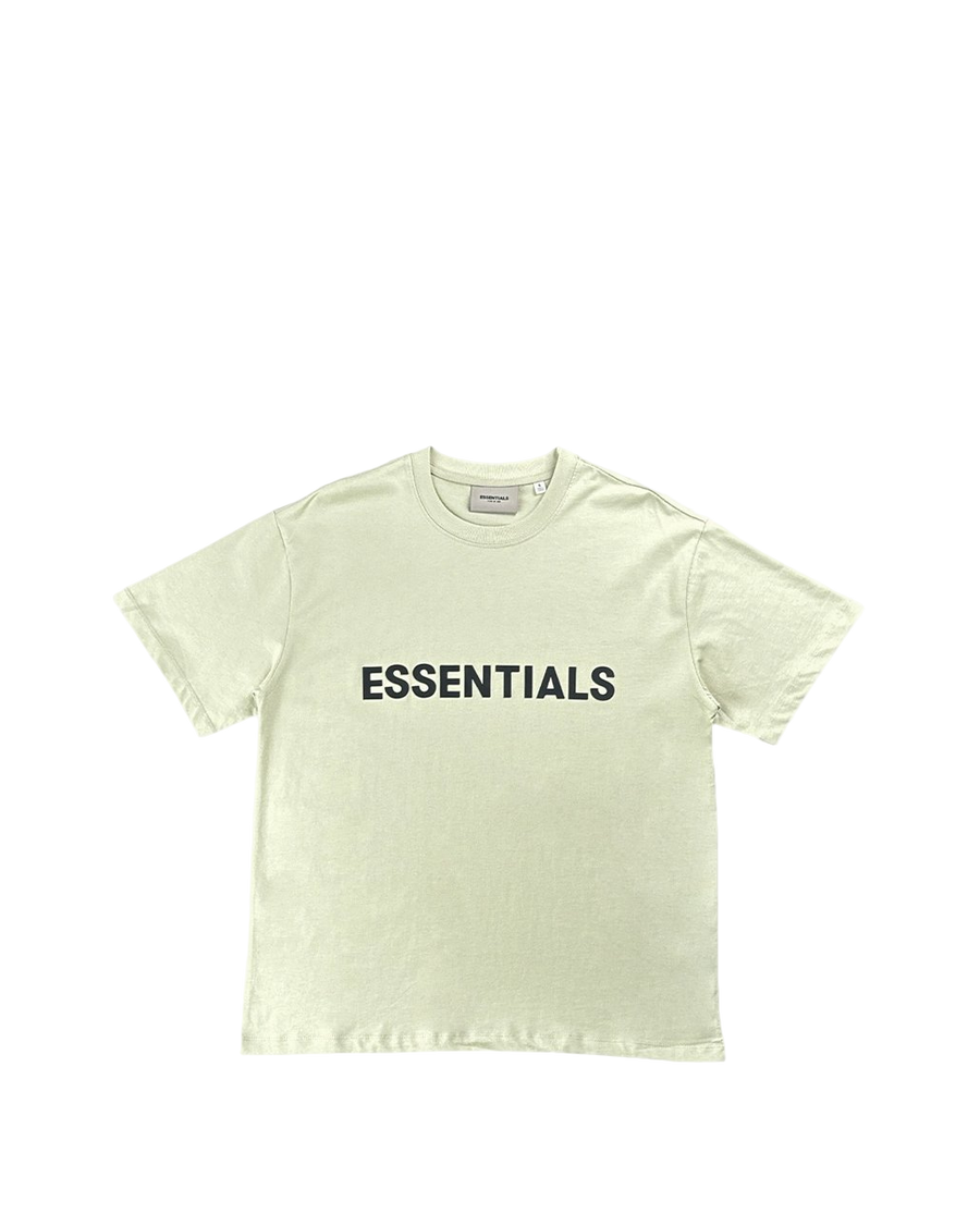 Fear Of God Essentials Front Logo T-Shirt Alfalfa Sage
