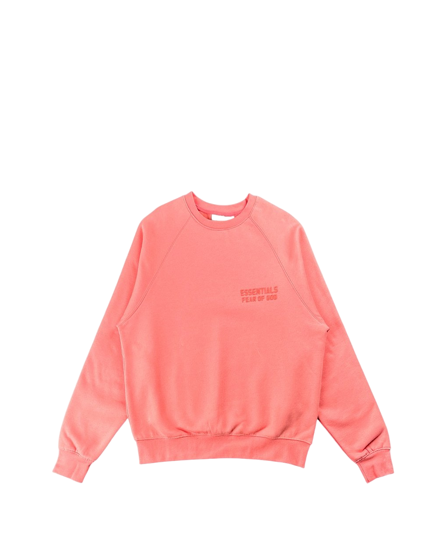 Fear Of God Essentials Crewneck Coral