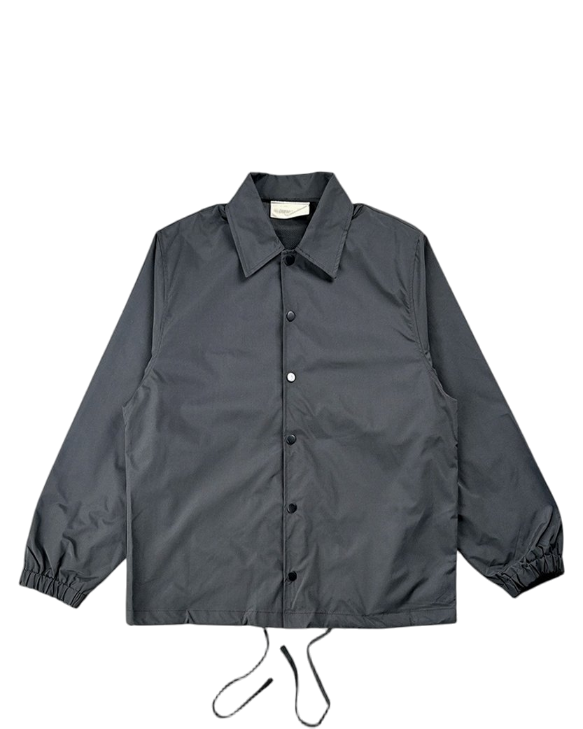 Fear Of God Essentials Coach Jacket Black