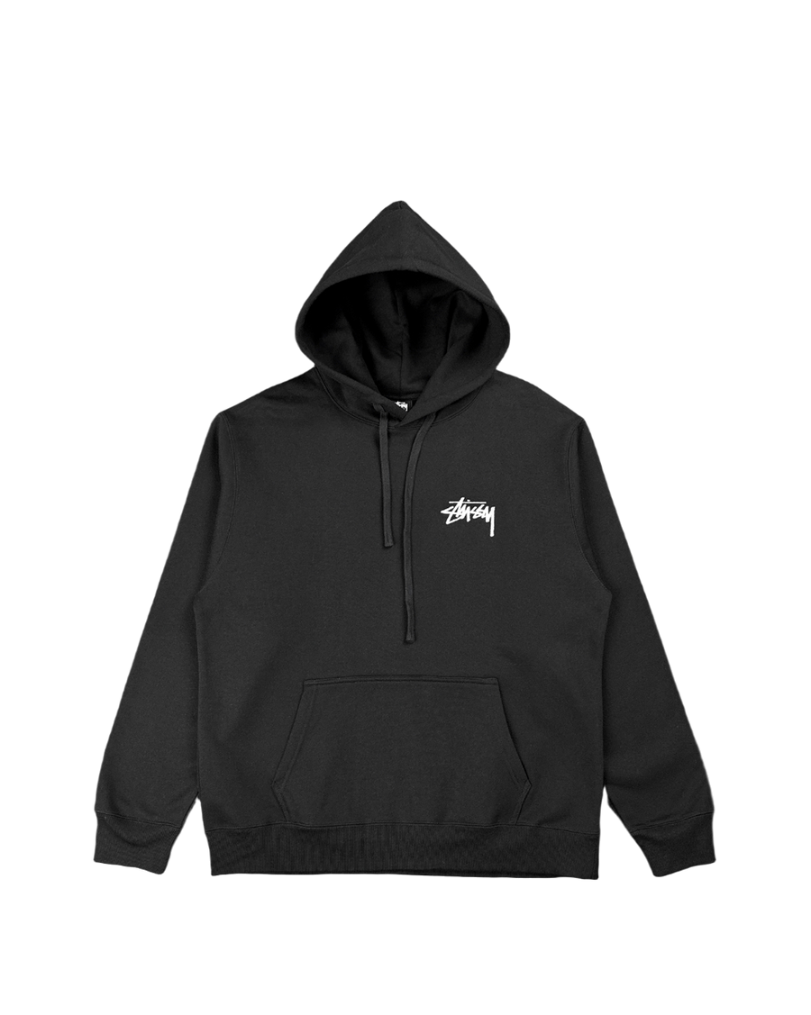 STUSSY 8 Ball Fade Hoodie Black
