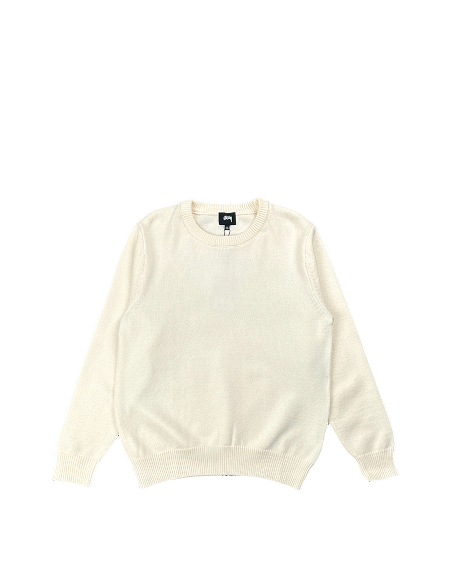 STUSSY 8 Ball Sweater White