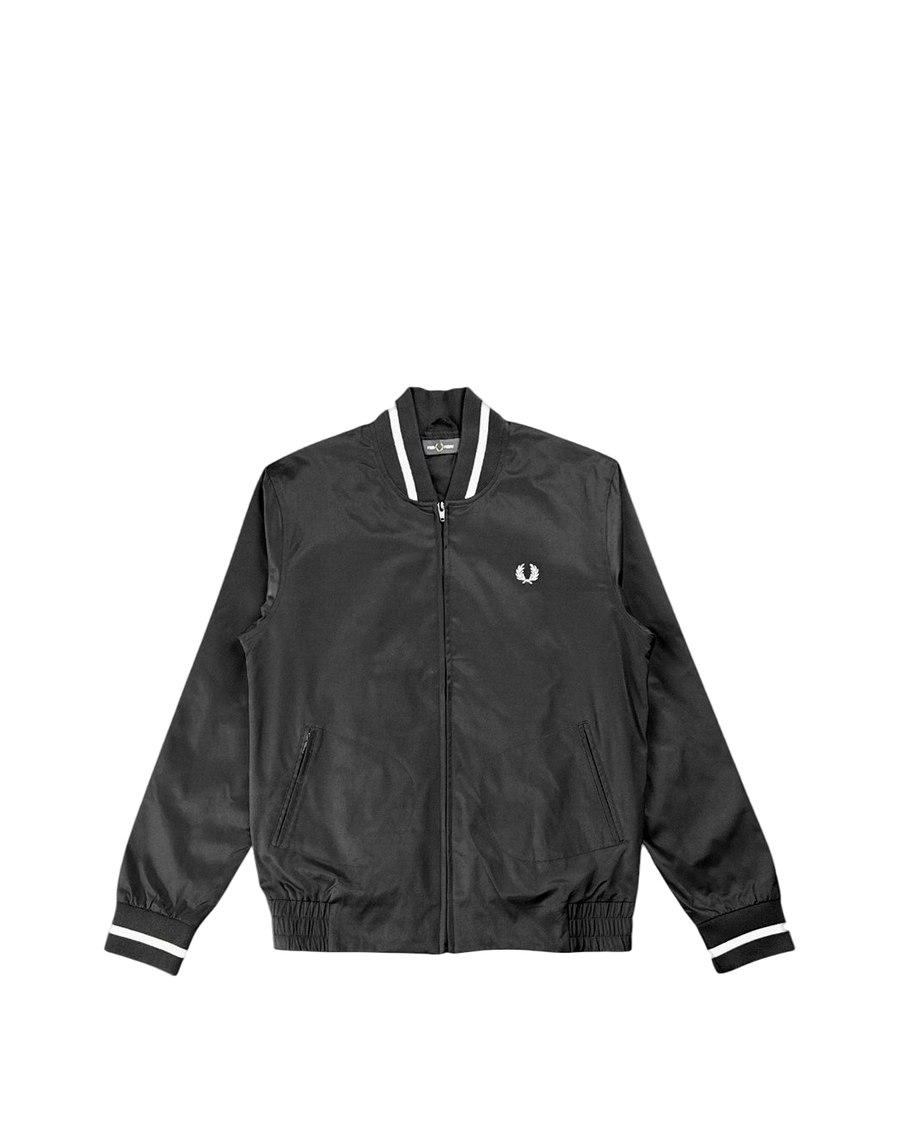 FRED PERRY LAUREL WREATH BOMBER Black