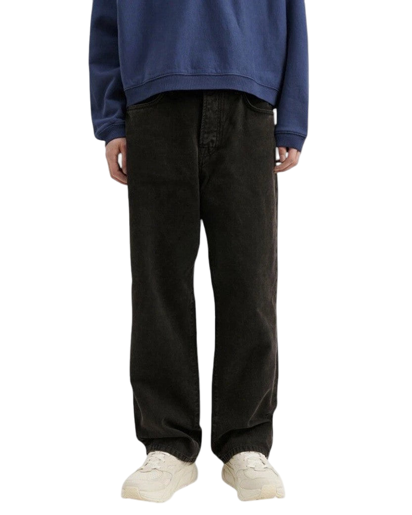 STUSSY Washed Canvas Big Ol Jeans Black
