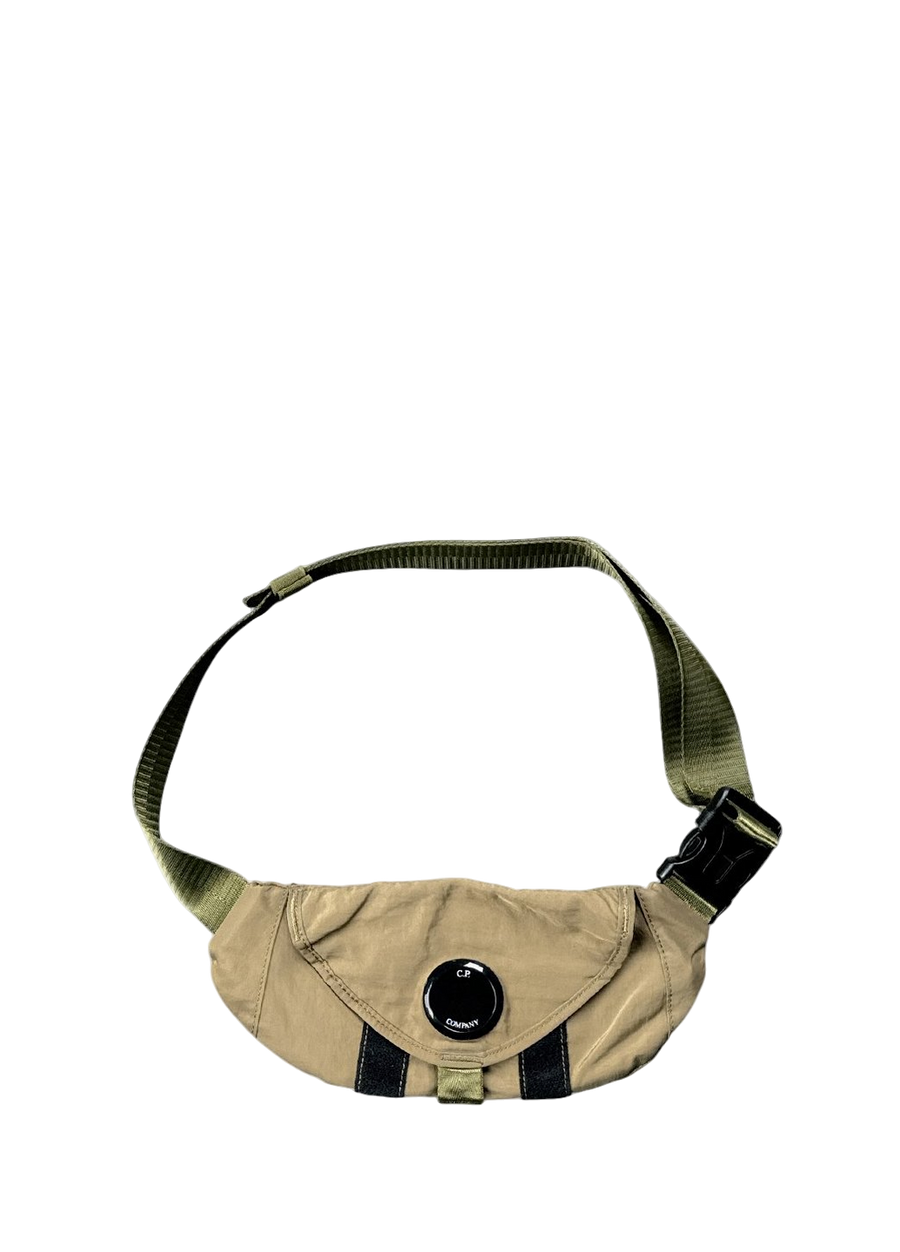 C.P. Company Nylon B. Crossbody Lens Mini Pack Olive