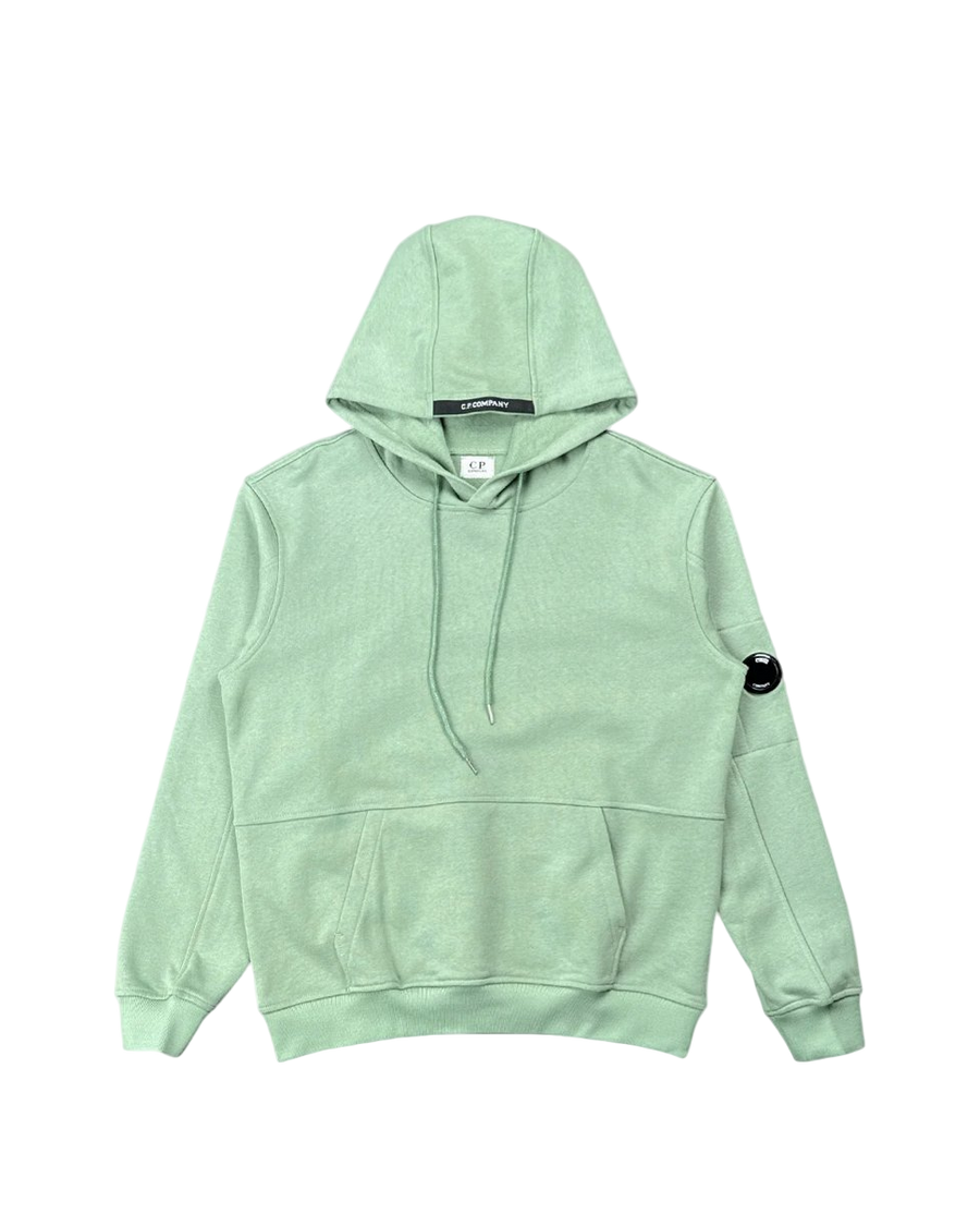 C.P. Company Hoodie With Lens Light Green