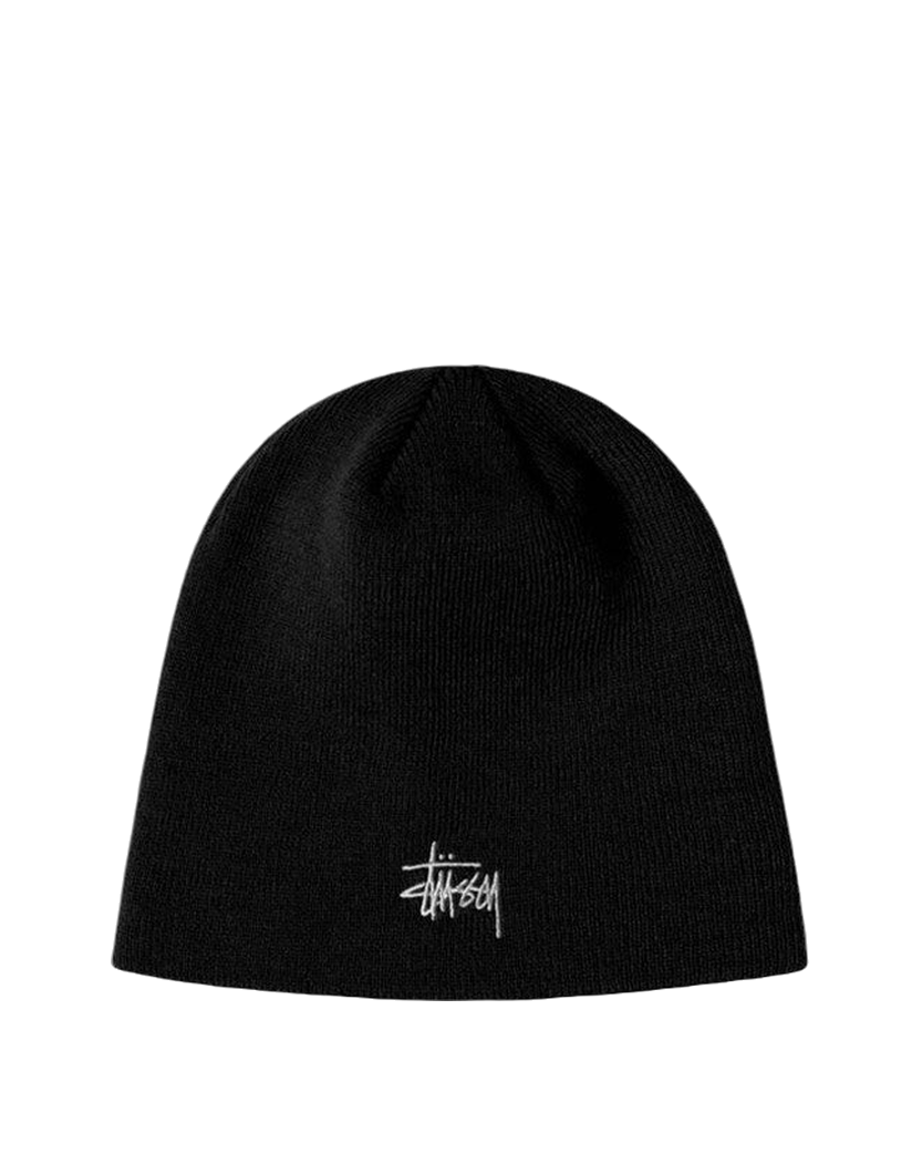 STUSSY Skullcap Basic Beanie Black