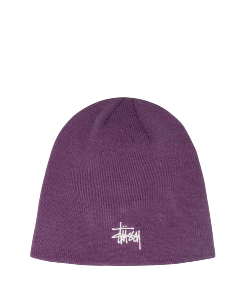 STUSSY Skullcap Basic Beanie Purple