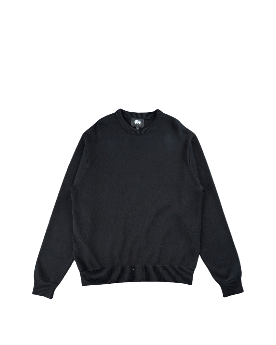 STUSSY Authentic Workgear Sweater Black