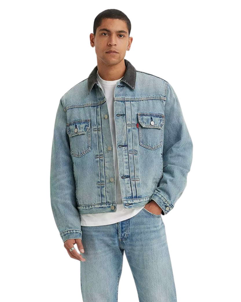STUSSY & Levi's Embossed Trucker Jacket