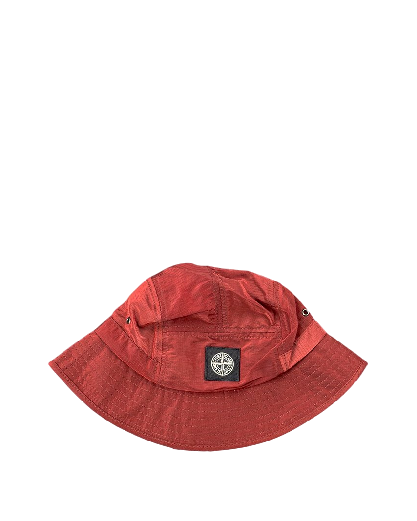 99755 Nylon Metal Ripstop Bucket Hat Red SI0172-RD