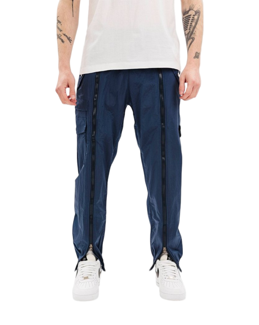 31619 Regenerated Nylon Cargo Pants Blue SI0264-BL