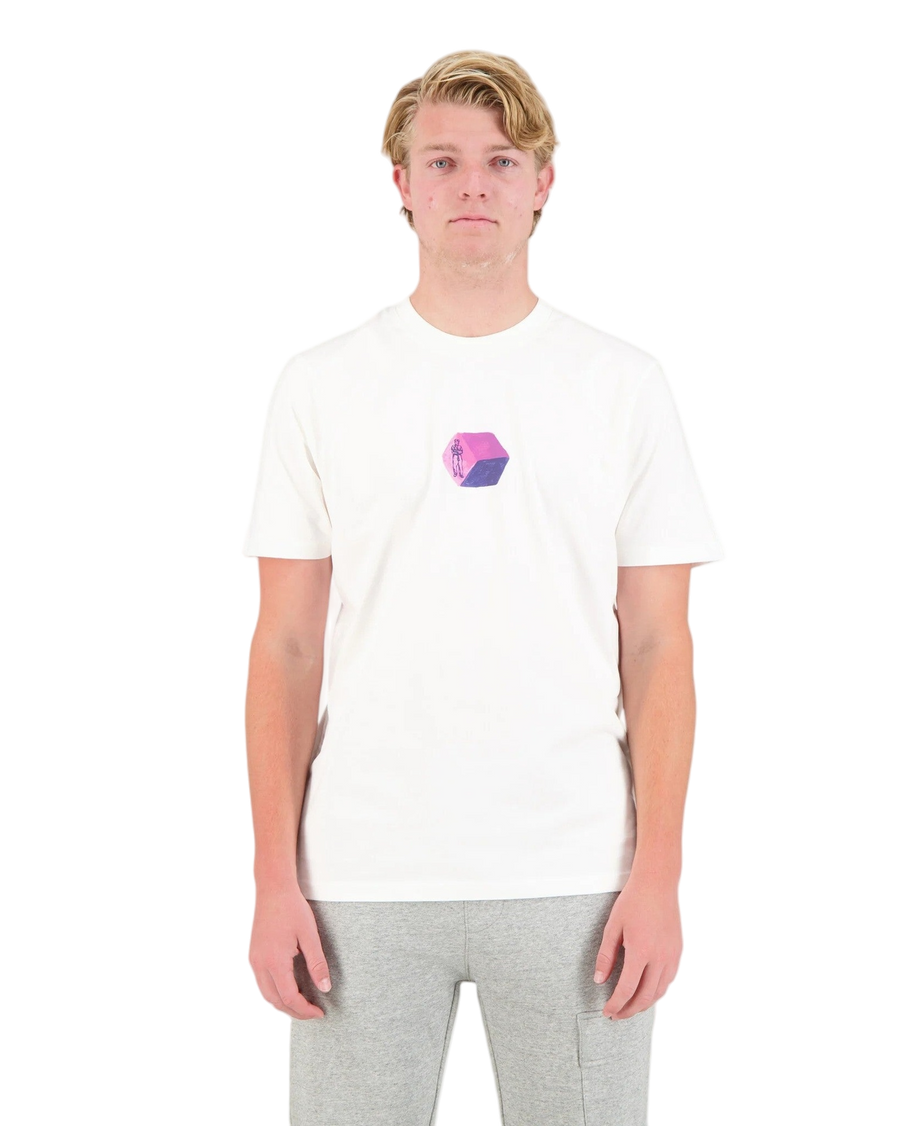 C.P. Company 30/1 Jersey Logo Graphics T-Shirt White