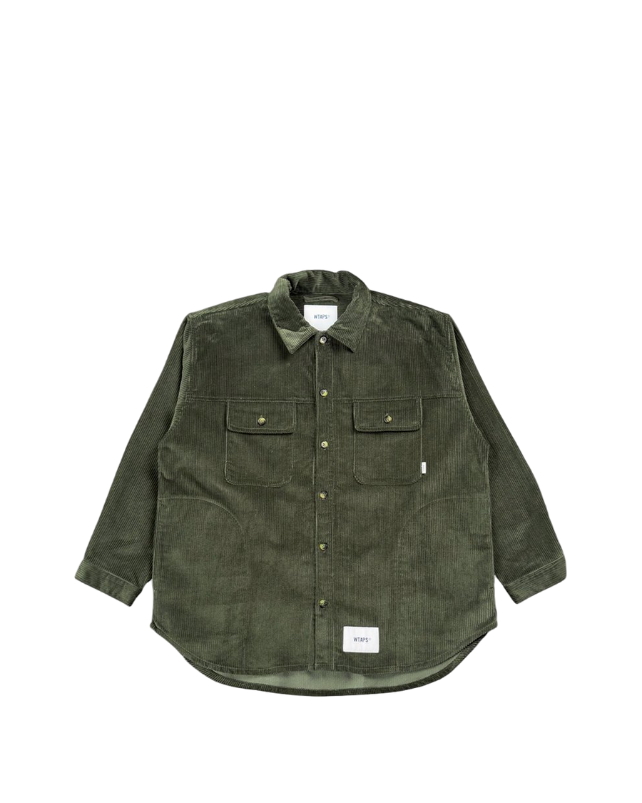 WTAPS WCPO 02 LS Cotton Twill Olive