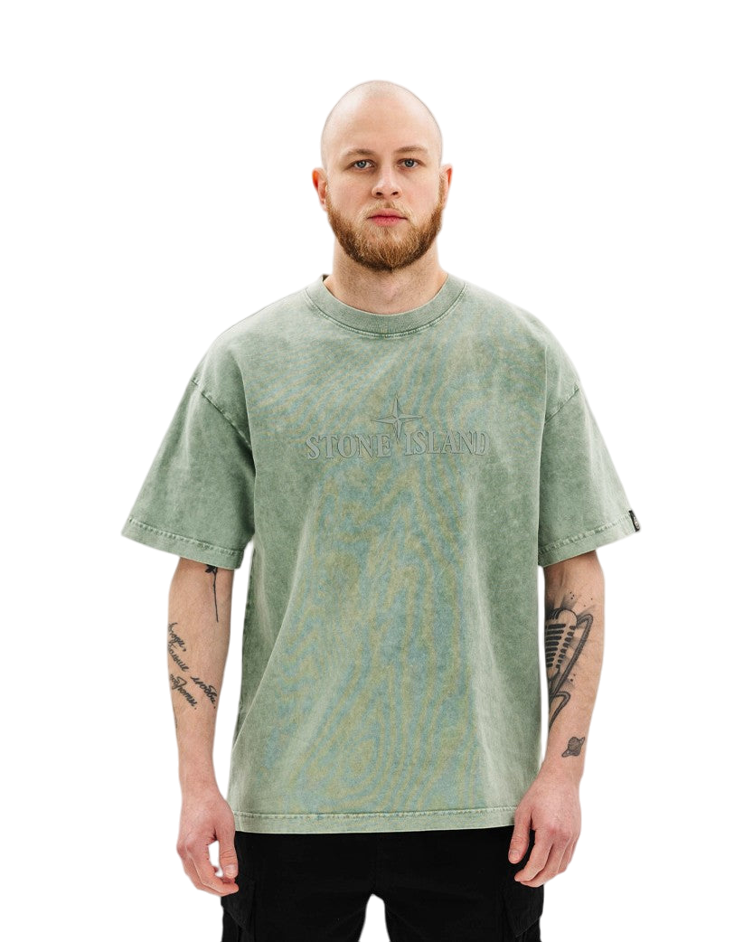 Garment-Dyed T-Shirt Washed Green SI0262-WGN
