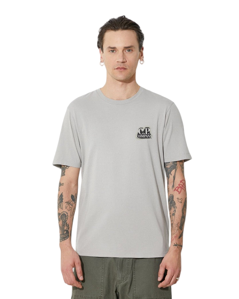 C.P. Company 24/1 Jersey Artisanal British Sailor T-Shirt Grey