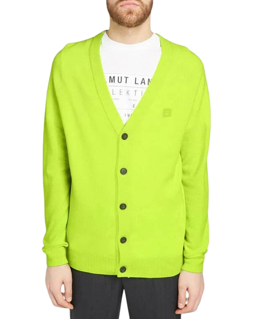 Acne Studios Keve Cardigan Lime Green